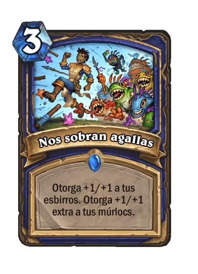 Nos sobran agallas