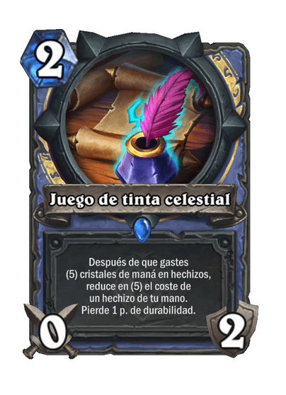 Juego de tinta celestial