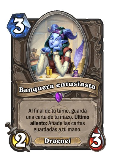 Banquera entusiasta