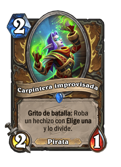 Carpintera improvisada