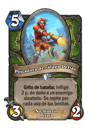 Pescadora de ráfaga Defias