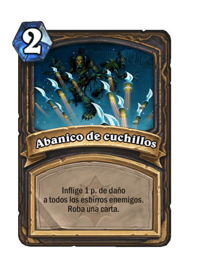 Abanico de cuchillos (Antiguo)