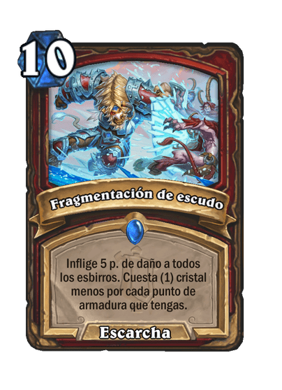 Fragmentación de escudo