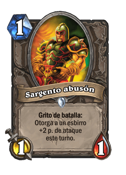 Sargento abusón (Esencial)