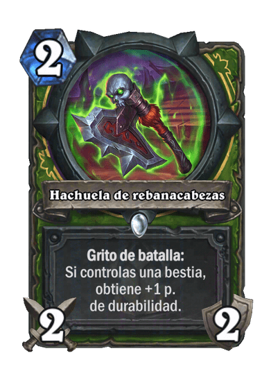 Hachuela de rebanacabezas (Esencial)