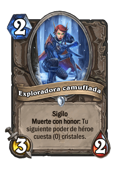 Exploradora camuflada