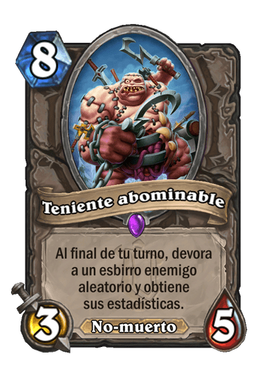 Teniente abominable