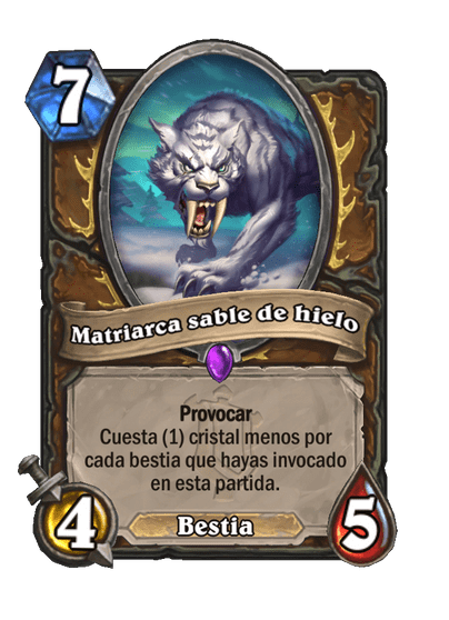 Matriarca sable de hielo