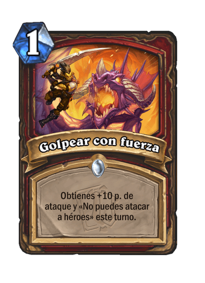 Golpear con fuerza