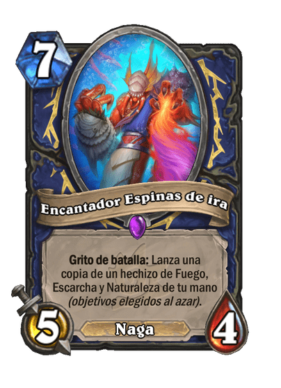 Encantador Espinas de ira