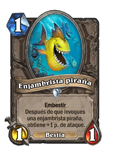 Enjambrista piraña