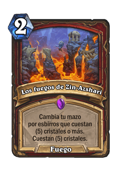 Los fuegos de Zin-Azshari