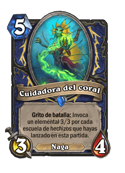 Cuidadora del coral