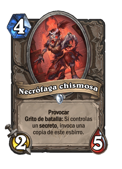 Necrófaga chismosa