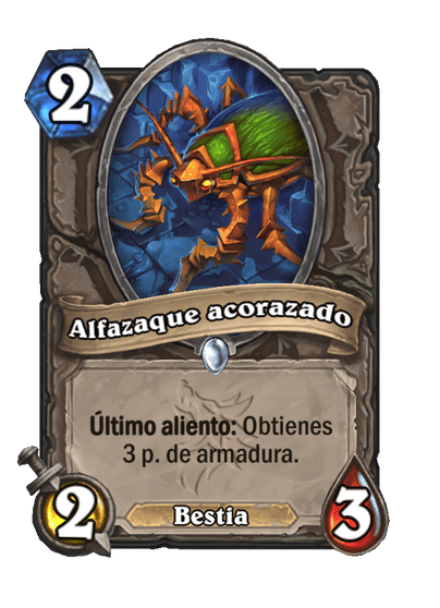 Alfazaque acorazado (Esencial)