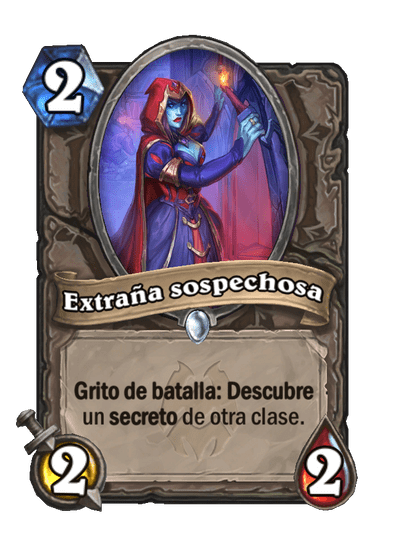 Extraña sospechosa