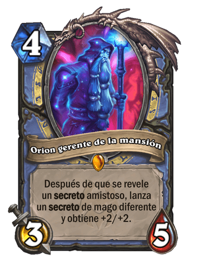 Orion, gerente de la mansión