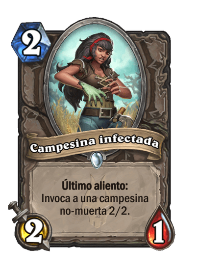 Campesina infectada