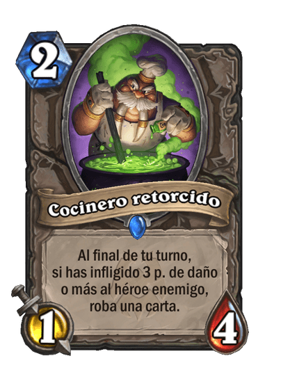 Cocinero retorcido