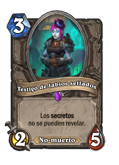 Testigo de labios sellados