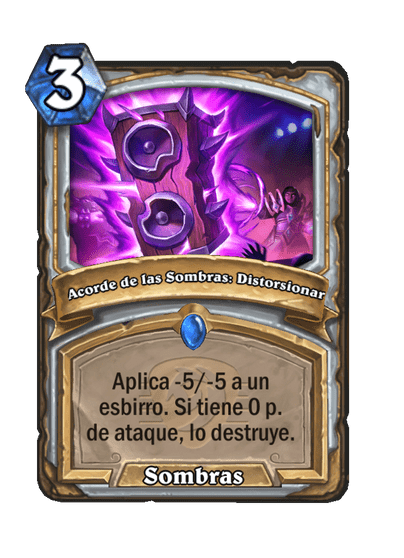 Acorde de las Sombras: Distorsionar