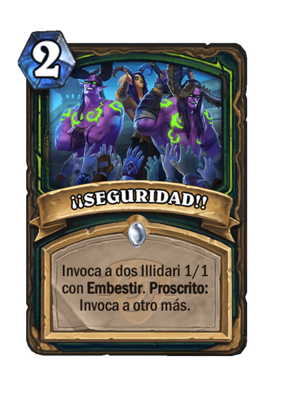 ¡¡SEGURIDAD!!