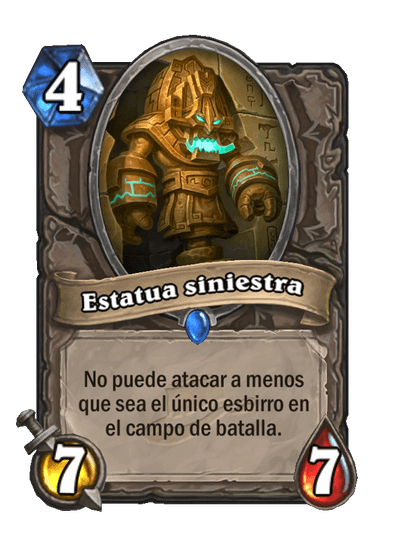 Estatua siniestra