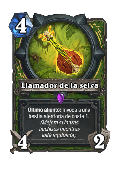Llamador de la selva