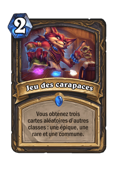 Jeu des carapaces