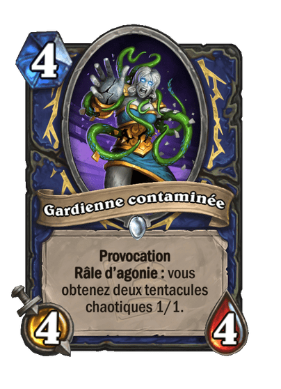 Gardienne contaminée