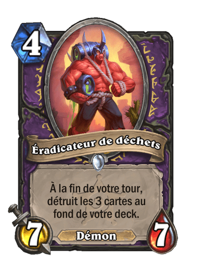 Éradicateur de déchets