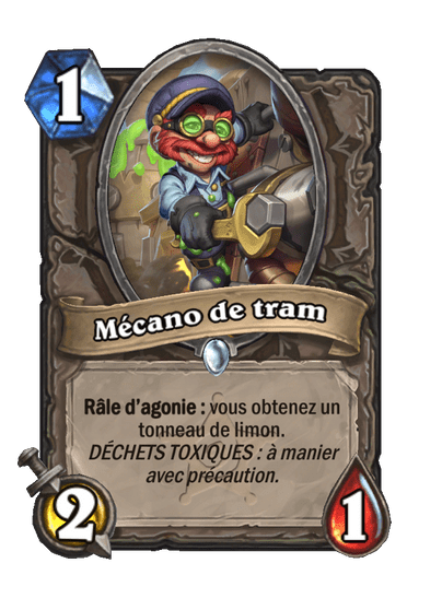 Mécano de tram