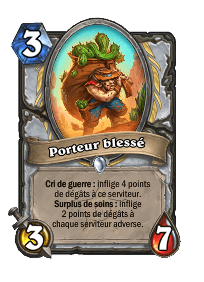 Porteur blessé