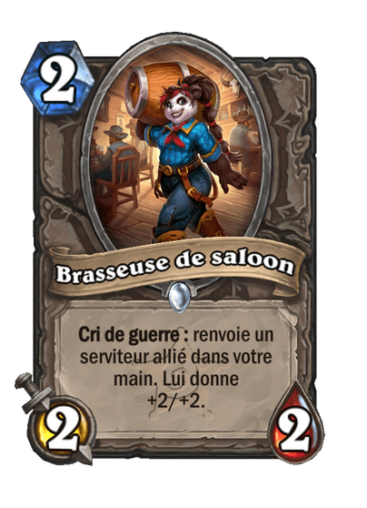 Brasseuse de saloon