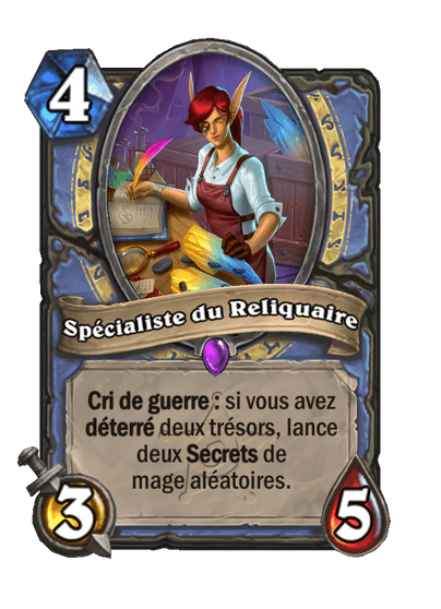 Spécialiste du Reliquaire