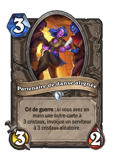 Partenaire de danse alignée