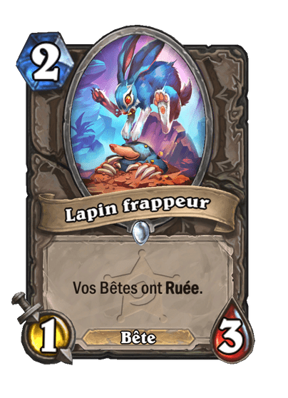 Lapin frappeur