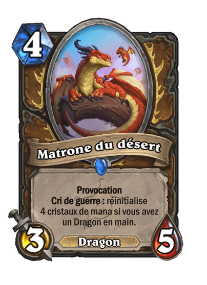 Matrone du désert