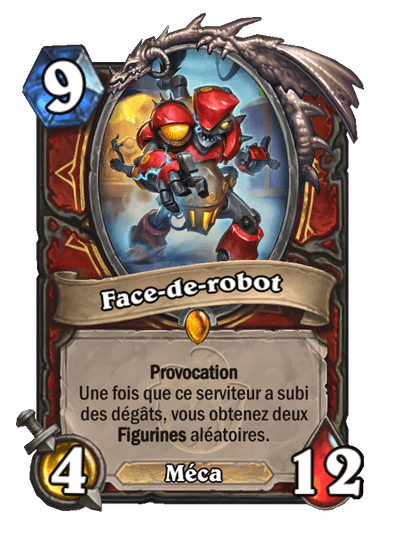 Face-de-robot