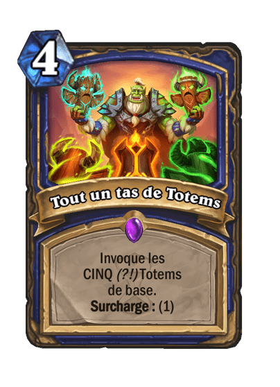 Tout un tas de Totems