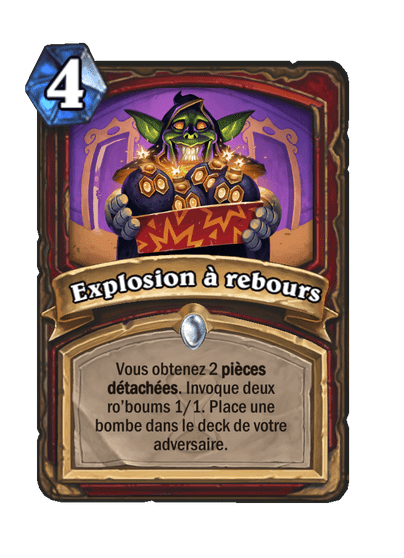 Explosion à rebours