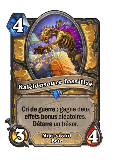 Kaléidosaure fossilisé