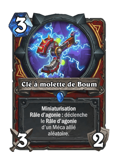 Clé à molette de Boum