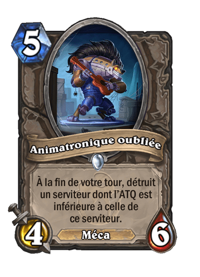 Animatronique oubliée
