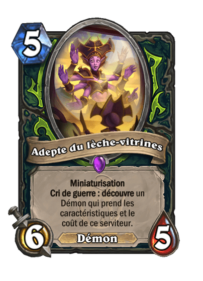 Adepte du lèche-vitrines