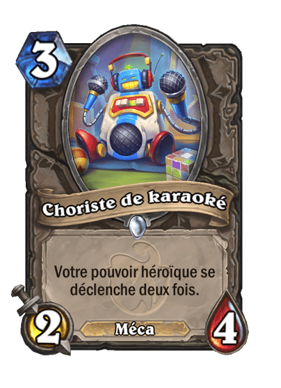Choriste de karaoké