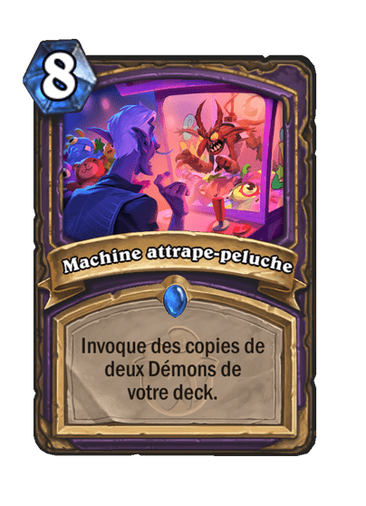 Machine attrape-peluche
