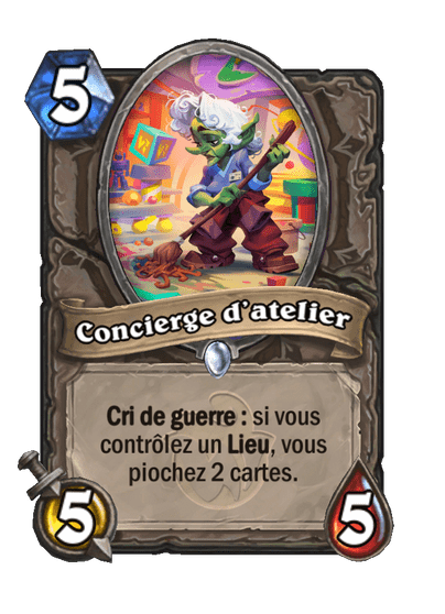 Concierge d’atelier