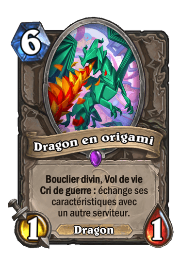 Dragon en origami