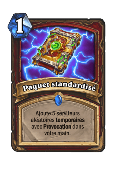 Paquet standardisé